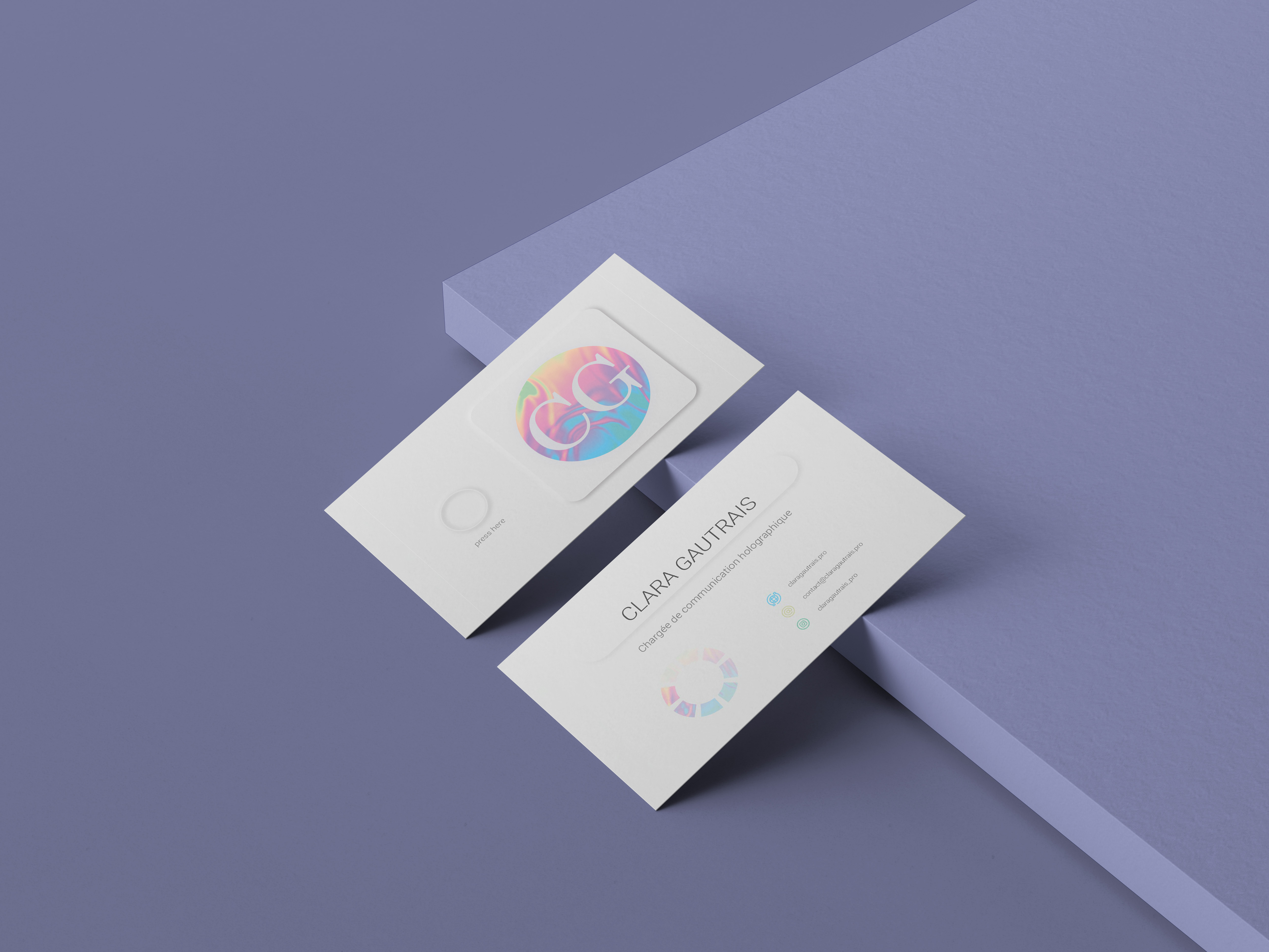 Carte de visite dans 10 ans Clara Gautrais
